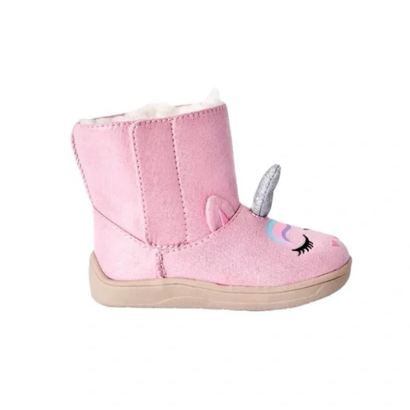 Wonder Nation Faux Shearling Unicorn Boots - Picture 3 of 6
